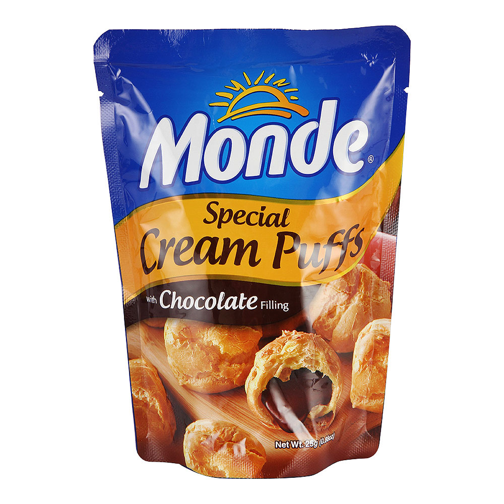 Monde Cream Puff w/Chocolate